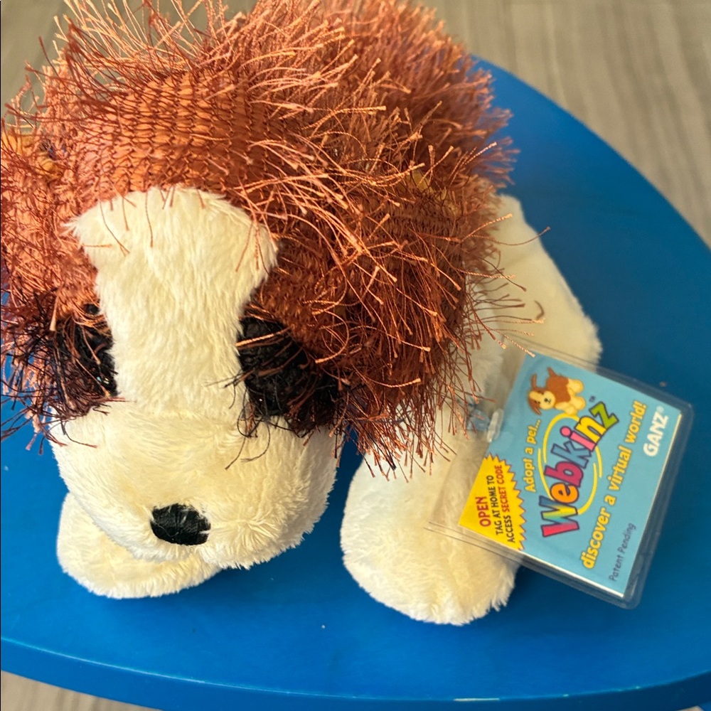 Webkinz Plush ST Bernard HM012 nwt unused code